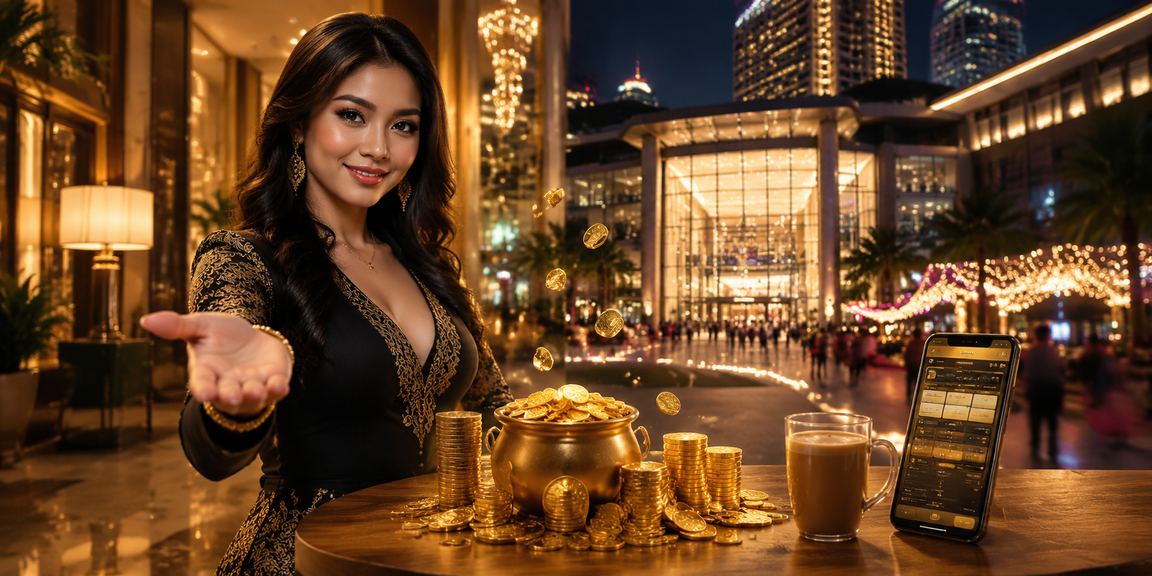 Pemain menikmati slot jackpot di kasino mudah alih Kuala Lumpur melalui cla200